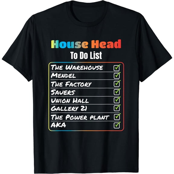 House Head To Do List chicago house music T Shirt T-Shirt