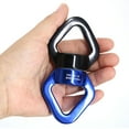 thumbnail image 4 of facefd Swing Swing Swing 30KN Rotation Device Dance Hamac 360 Degree Climbing Rope Connector Mountaineering Swing Hardware Noir Gris Bleu, 4 of 6