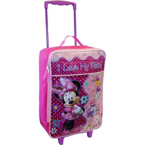 minnie mouse suitcase walmart