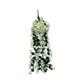 thumbnail image 2 of Artificial Violet Rattan Hanging Orchid Basket | Silk Simulation Flower Vine | Lifelike Wall Décor for Living Room Balcony Home | 90 cm Long | 2-5 cm Flowers | 1 Piece, 2 of 6