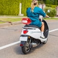 thumbnail image 4 of unbranded Cojín Trasero Rojo Para Motocicleta Con Y Compatible Con Scooters, 4 of 6