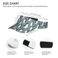 thumbnail image 2 of Kdxio Penguin Print Sun Visor Hat Golf Visor Adjustable Velcro Outdoor Sports Cap for Men Women, 2 of 6