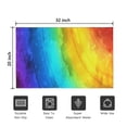 thumbnail image 5 of Colorful Tie Dye Pattern Door Rugs,Washable Non Slip Door Mats Indoor,Decorative Door Mats,Entry Mat Indoor for Entrance,Bedroom,Kitchen,Bathroom,20"x32", 5 of 6