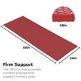 thumbnail image 4 of Hello Fit Bulk Yoga Mats, 10-Pack – 68" x 24", 4mm Thick, Non-Slip & Non-Toxic – Ideal for Schools, Studios & Gyms, Red, 4 of 8