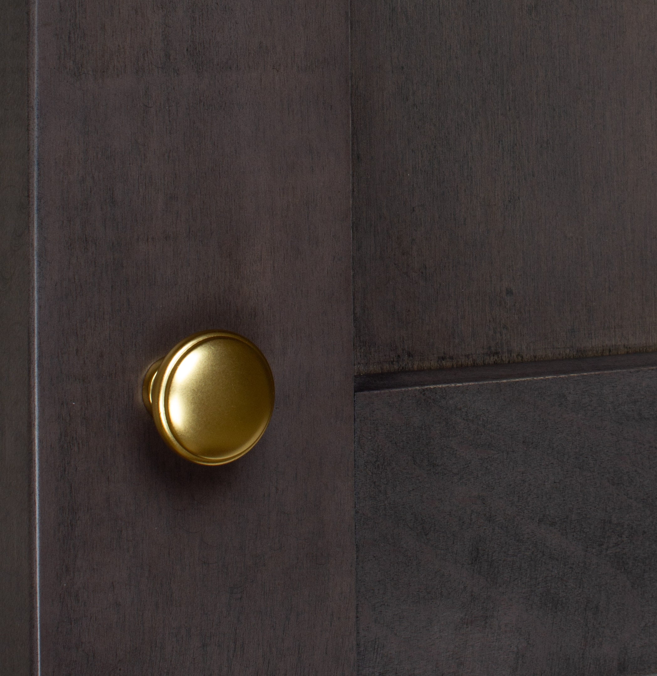 GlideRite 1.125 in. Round Ring Classic Cabinet Knobs, Brass Gold, Pack of 5
