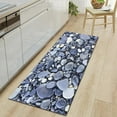 thumbnail image 2 of AMERTEER 3D Cobblestone Pattern Entrance Rug Runner Low-Profile Hallway Rug for Kitchen, 2 of 5