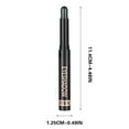 thumbnail image 3 of HYLLai Eyeshadow Stick Longwear Cream Eye Shadow Stick Matte Eyeshadow Eye Makeup 2g, 3 of 5