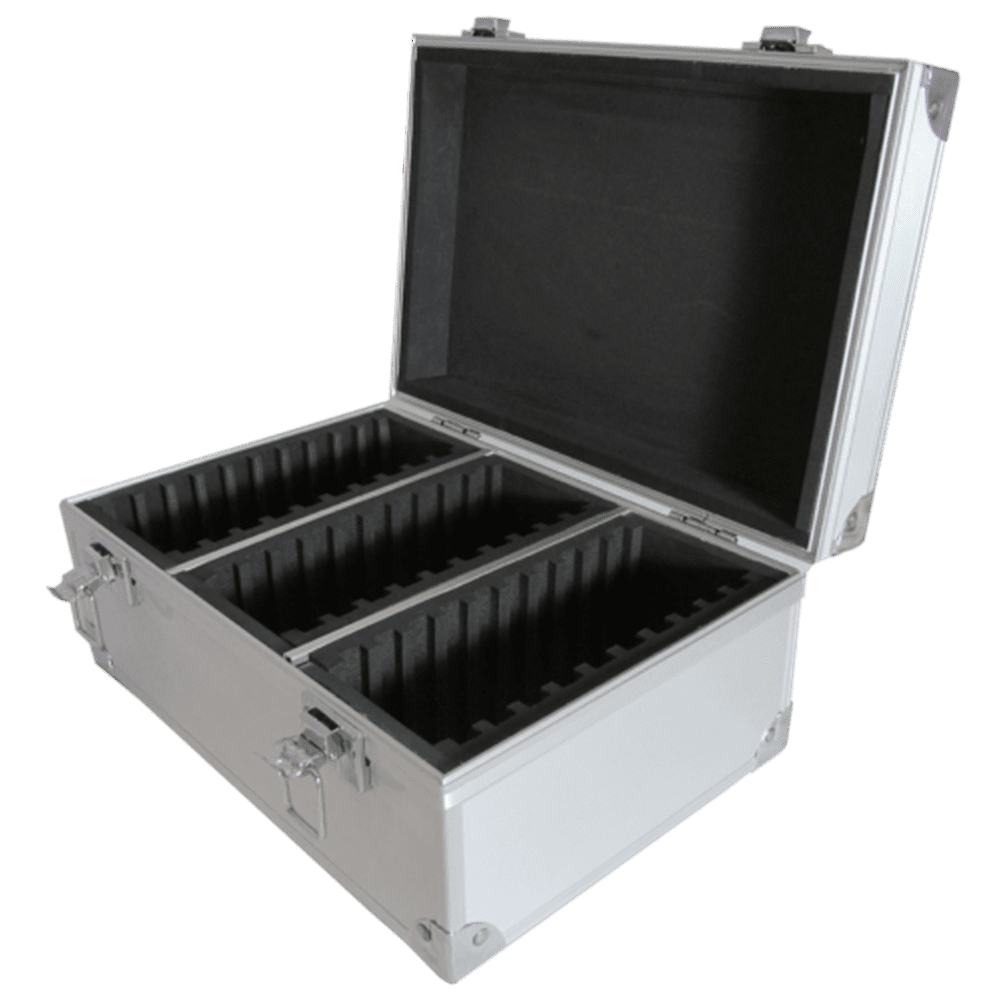 Guardhouse Professional Grade Aluminum 30 Graded Coin Slab Storage Box