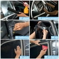 thumbnail image 4 of TOYOCO Window Tint Film for Cars, Car Window Tint Window Privacy Film, Car Shade Front Windshield, Heat & UV Block and Scratch Resistant, Blackout Window Film Auto Car Windshield Sun Shade Roll, 4 of 4