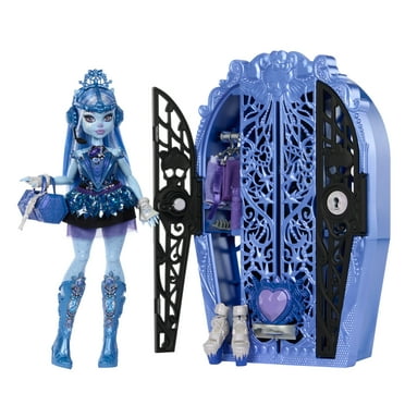 Monster High Skulltimate Secrets Monster Mysteries Playset, Abbey Bominable Doll with 19  Surprises