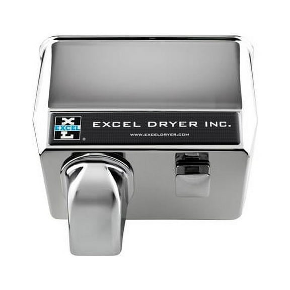 Excel Dryer  110-120V RH76C Recessed Hair & Hand Dryer, Chrome