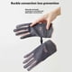 thumbnail image 5 of Guardurnaity Los guantes sin dedos impermeables de las señoras del poliéster permanecen cómodos y flexibles guantes impermeables para mujer guantes y mitones do, 5 of 6
