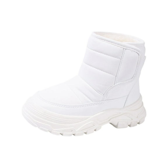 Kids Snow Shoes Girls Winter Boots Winter Warmth Kids Boots With Cozy Lined Insulation and Flexible Ready Sole for Everyday Play