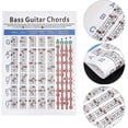 thumbnail image 3 of Bass Guitar Chords Chart for Beginners, Art Paper 4 String Fingering Guide for Music Classroom and Practice, 3 of 5