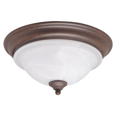 

1unitAEEA-4027 Boston Harbor BRT-ATE1013-RB 3 Light Ceiling Light Fixture Flush Mount Rustic Brown