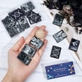 thumbnail image 3 of 1 Box 24Pcs 6 Style Tarot Charms Bulk Triple Goddess Moon Charm Lucky Amulet Energy Charm Tarot Cards Acrylic Moon Sun Star Charm for Jewelry Making Charms DIY Craft Bracelets Necklaces DIY, 3 of 5