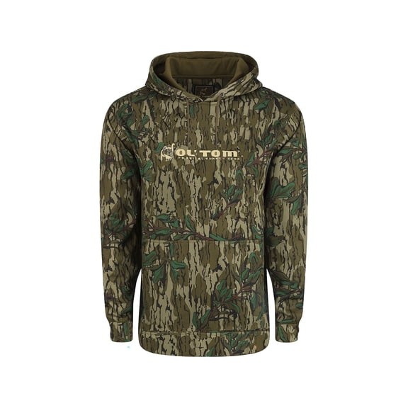 Ol' Tom Men's Performance Hoodie Mossy Oak Greenleaf Large
