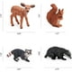 thumbnail image 3 of ShiYe toys store 16 figuras de animales del bosque para bebés, figuras de criaturas del bosque, juguetes en miniatura, adornos para tartas, adornos para cupcakes, regalo de cumpleaños para niños, 3 of 5