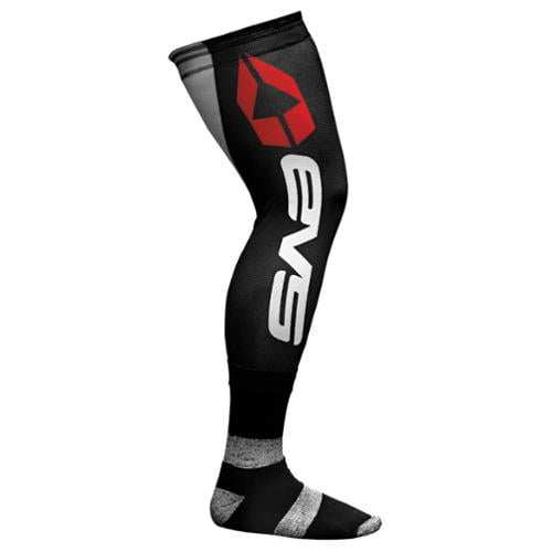 EVS Sports Unisex-Adult Fusion Sock/Sleeve Combo Black/Red, Small/Medium 
