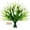 white, variant on Artificial Lavender Flowers 12 Bundles Fake Plants for Outdoor Patio Garden Decor 15 Inch Faux Monkey Grass for Porch Indoor -Purple