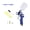 0.8mm US addpter, variant on H2000 HVLP Mini Gravity Feed Spray Paint Gun, 125cc Cup Capacity ,Advanced technology