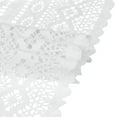 thumbnail image 2 of Unique Bargains Table Runners with Lace Tassel Table Flags for Casual Daily Decoration White 9"x63", 2 of 5