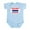 Sky Blue, variant on CafePress - MADE IN THAILAND Infant Bodysuit - Baby Light Bodysuit, Size Newborn - 24 Months