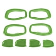 thumbnail image 1 of Cubierta de Tazón de Mango de Puerta Interior para Jeep Renegade 2015-2023 Marco de Decoración de Mango Interior Verde ABS 4 Pcs, 1 of 6