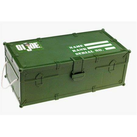 hasbro g.i. joe authentic footlocker with gear
