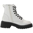 thumbnail image 6 of Madden Girl Womens Carra Fashion Boot 7 White Paris, 6 of 8