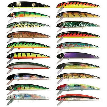 Musky Mania J8-12 Jake Big Minnow Lure 8 2.6 oz Firetiger