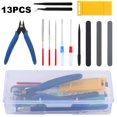 thumbnail image 1 of 14Pcs Modeler Tools Kit for Gundam Maker Car Model Building Repair Hobby Building Tools Craft, 1 of 10
