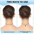 thumbnail image 4 of Uxcell 1-Pack Cuerdas para Identificación, Correa de Cuello Ajustable Gris con Broche Redondo para Llaves, 4 of 7