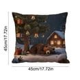 thumbnail image 5 of Christmas Pillow Covers for Decorations Indoor18x18" Christmas Pillow Covers Decorative Pillow Cases with Soft Fabric Hidden Zipper Cushion Covers, 5 of 7