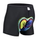 thumbnail image 2 of Pantalones cortos de ciclismo Pro Gel acolchados para hombre y mujer, ropa interior de bicicleta con almohadilla acolchada, color negro 2XL, 2 of 9