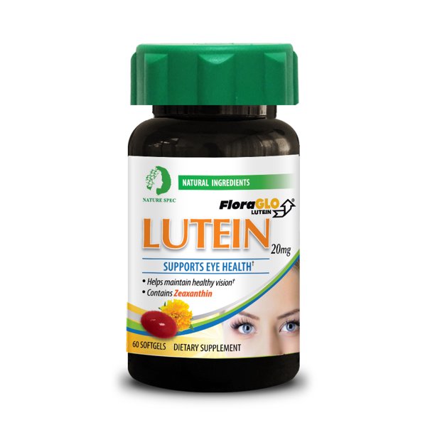 Nature Spec FloraGlo Lutein 20mg Natural Eye Health Supplements Premium