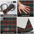 thumbnail image 6 of Salouo Tartan Plaid Pattern Outdoor Indoor Sturdy Doormats 16’’×24’’, Anti Fatigue Soft Flannel Thick Door Mat,Non-Slip Rectangle Rug Cushion, 6 of 7