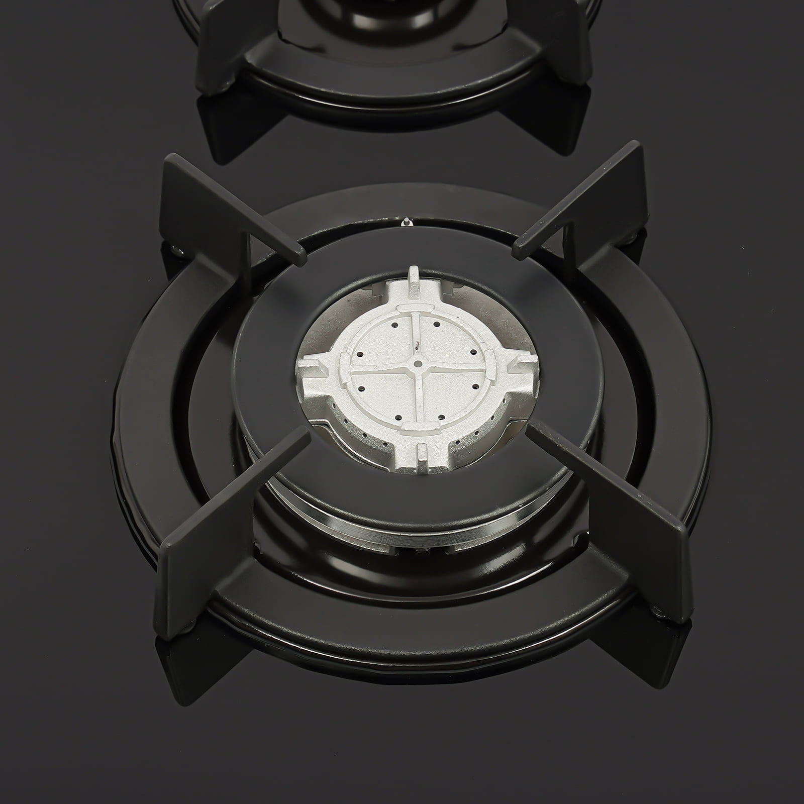 Gas Cooktop Stove Top 4 Burners NG/LPG Built-in Kitchen Gas Stove Tempered Glass