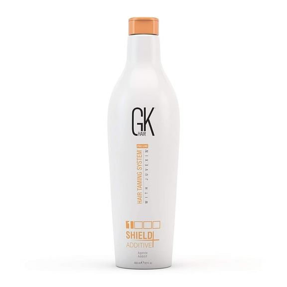 Global Keratin Shield Additive  (650ml/ 22 fl. oz) Hair Treatment Damage Repair and Bond Creator Color and UV/UVA Protection Unisex for Dry, Damaged, Frizzy and All hairs Types - By Gkhair