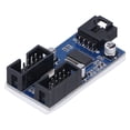thumbnail image 3 of ANGGREK Fournitures d'Ordinateur Splitteur de Carte Mère USB 9Pin 1 à 2 PCB Extension Chipset Fournitures Informatiques, Splitteur d'Extension de Carte Mère USB, 3 of 8