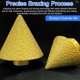 thumbnail image 2 of Abanopi Cabeza de conversión de ángulo, Herramienta de mano de piedra Chamfer Bit Brazed Herramienta Baldosa Marble Bit Perfora de chaflán Brazed Brazed Y Brazed, 2 of 8