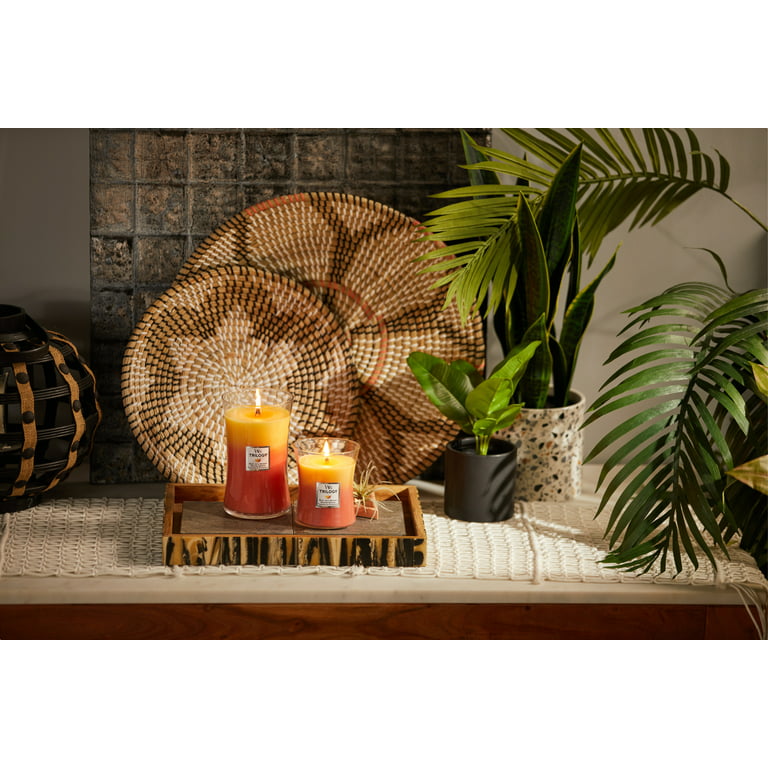 Summer Soy Wax Candle, Tropical Candle, Bamboo