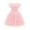Pink Floral, variant on Arshiner Toddler Easter Dress Ruffle Sleeve Mesh Princess Birthday Holiday Kids Outfit Clothes