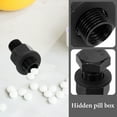 TUIBELY Realistic Screw Hidden Pill Storage Box Screw Cash Pill Storage