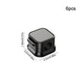 thumbnail image 6 of 6 Pack Magnetic Cable Clip, Wires Phone USB Charger Cable Holders Keepers Organizer, Desk Cable Management Clips, for Desktop, Nightstand Desk, Car, Phone, Office Accessory, Home Decor, 6 of 6