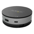 thumbnail image 3 of StarTech.com USB C Multiport Adapter, USB 3.1 Gen 2 10Gbps Type-C Mini Dock with 4K 60Hz HDMI/DisplayPort or 1080p VGA, 75W PD Passthrough, 3-Port USB Hub, GbE, Mobile Docking Station - 75W Power Delivery - Docking station - USB-C 3.1 Gen 2 - HDMI, VGA, DP - 1GbE, 3 of 11
