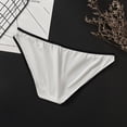 thumbnail image 4 of BIKINI Men's Slim Fit Breathable Briefs, Gray, 6-Pack, Size XXL, 4 of 7