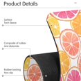 thumbnail image 4 of Yayeee Faucet Mat for Kitchen Sink 14.7" Diatomite Long Splash Guard Pad, Orange Grapefruit Slices, 2 Pack, 4 of 7