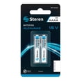 thumbnail image 1 of Paquete de 2 pilas alcalinas “AAAA” Steren BAT-AAAA2, 1 of 1