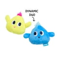 thumbnail image 3 of BARK Wobble & Wubble Blue Yellow Play Pal Buddies Plush Dog Toy XS/S, 3 of 9